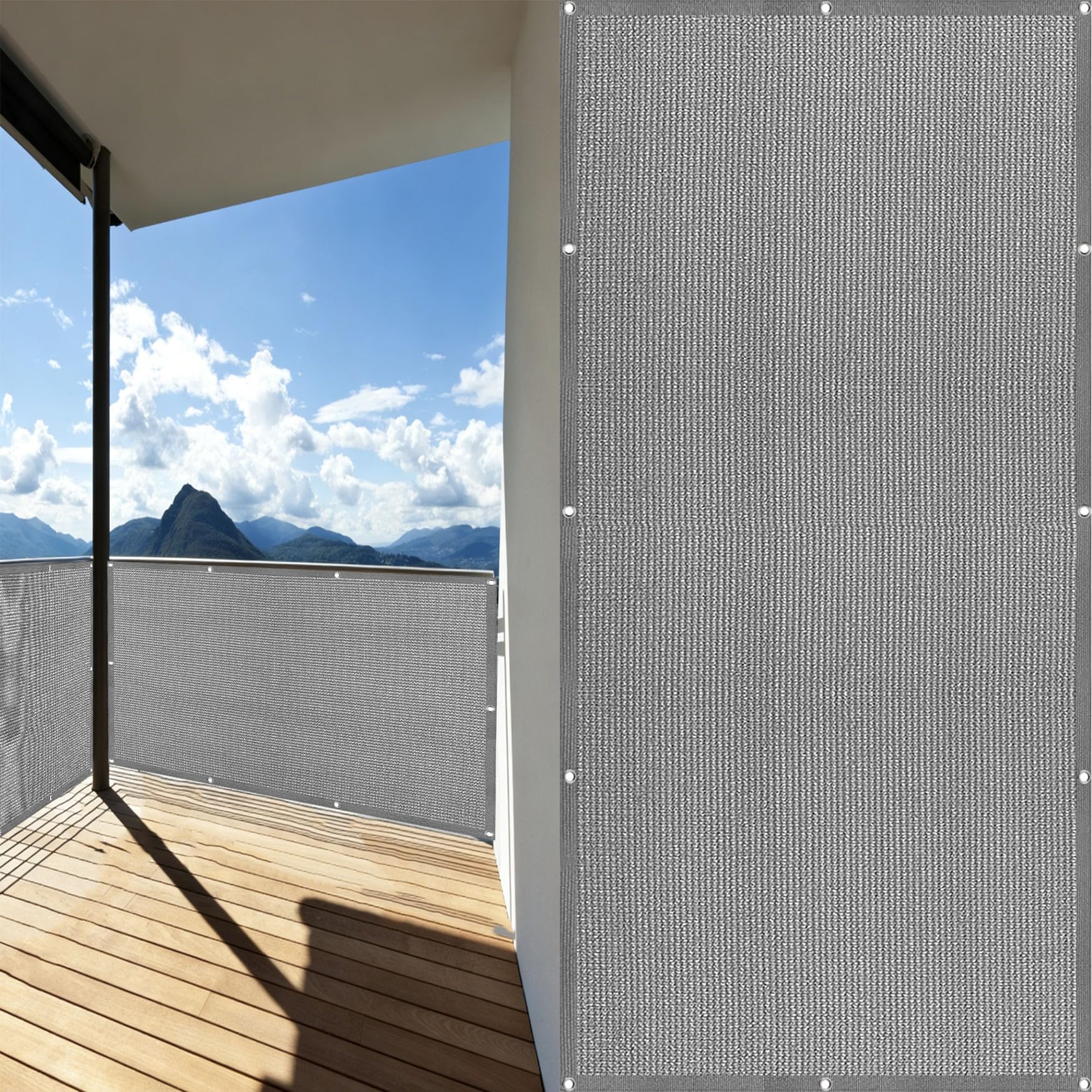 Pantalla Privacidad Balcon para proteger tu intimidad y bloquear el sol en jardin