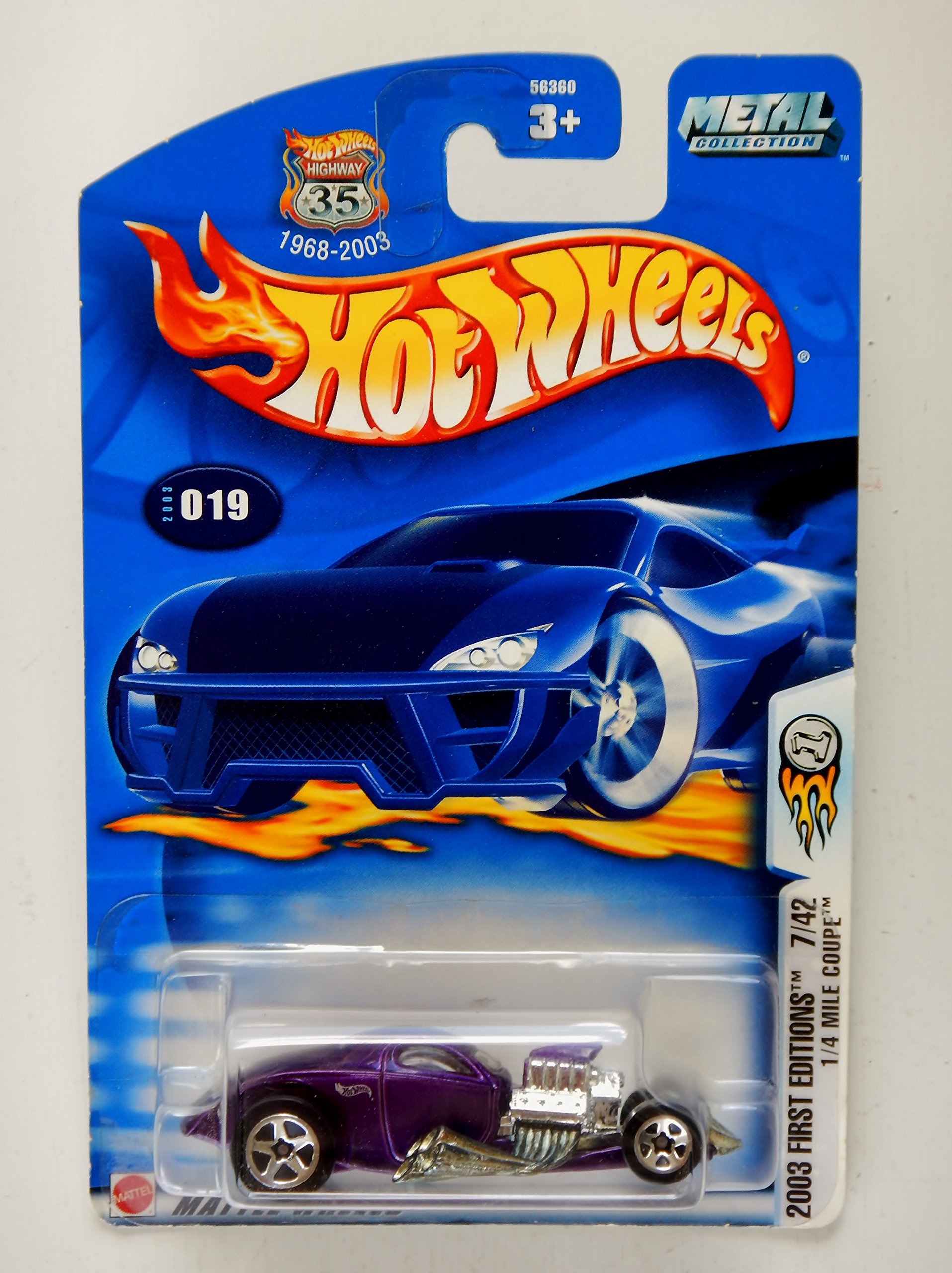 Amazon.com: Hot Wheels Mattel 2003 1:64 Scale Purple 1/4 Mile