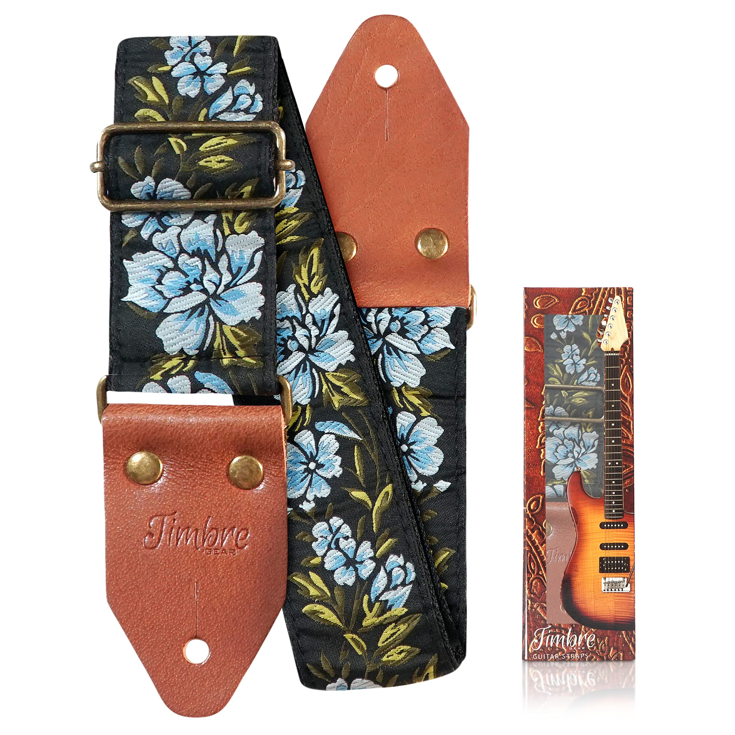 TimbreGear Rose Guitar Strap