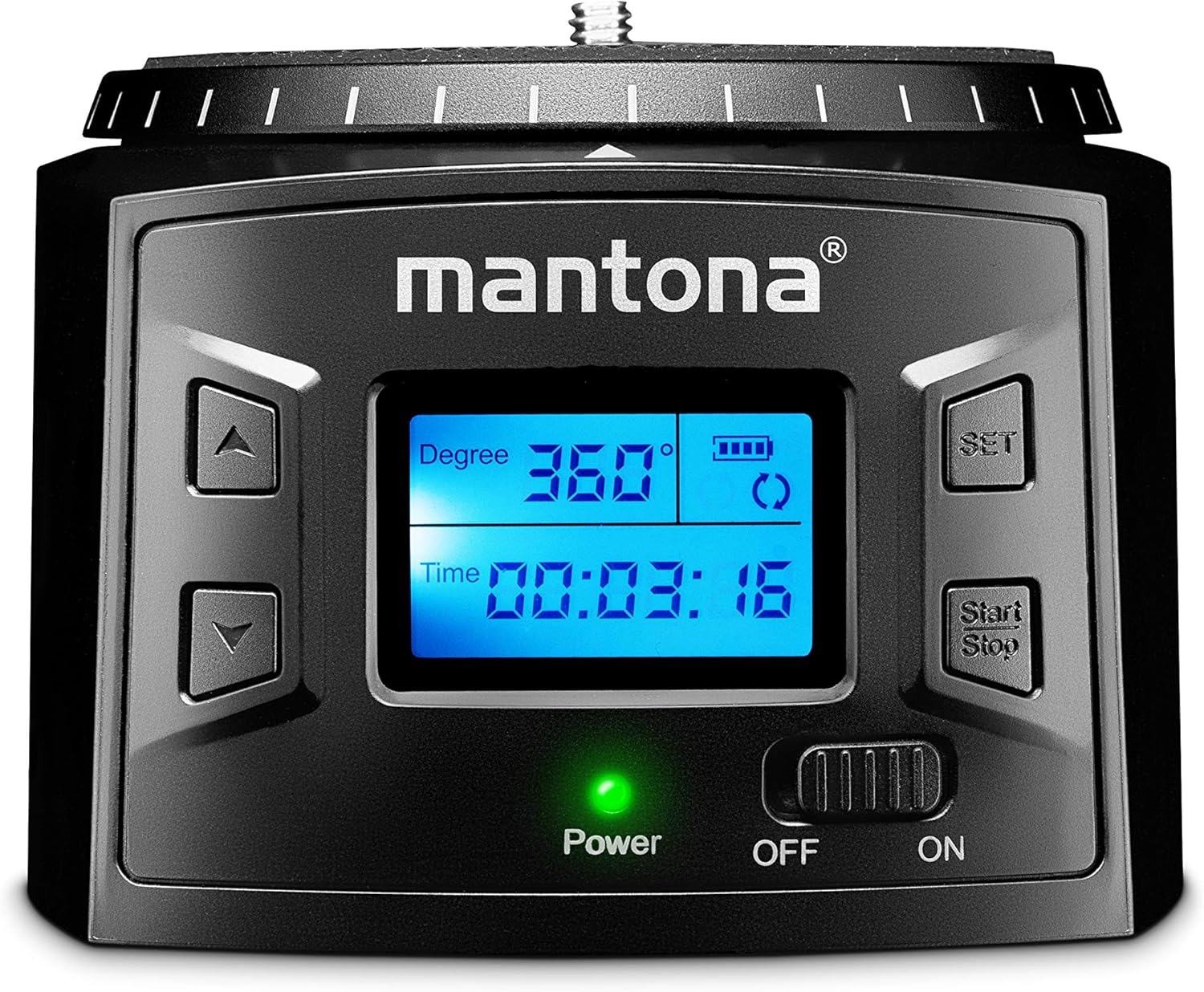Mantona Turnaround 360 Advanced 3 - 360° Rotating Electric Panoramic ...