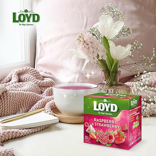 Miniatura 2 de Té de frutas con sabor a frambuesa y fresa