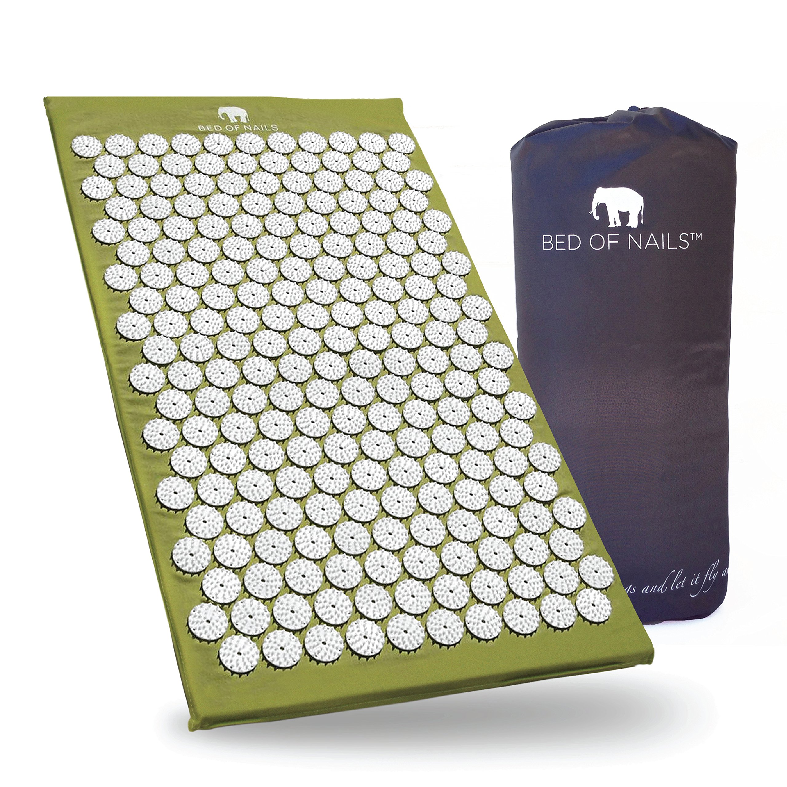 Buy Bed of Nails, Green Original Acupressure Mat for Back/Body Pain