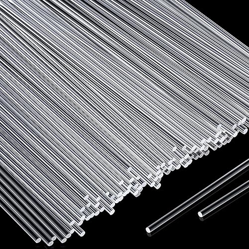 Miniatura 14 de Zopeal 200 palitos acrílicos para decoración de tartas, palitos de dulces para bodas, dulces, chocolate, galletas, postres, hechos a mano