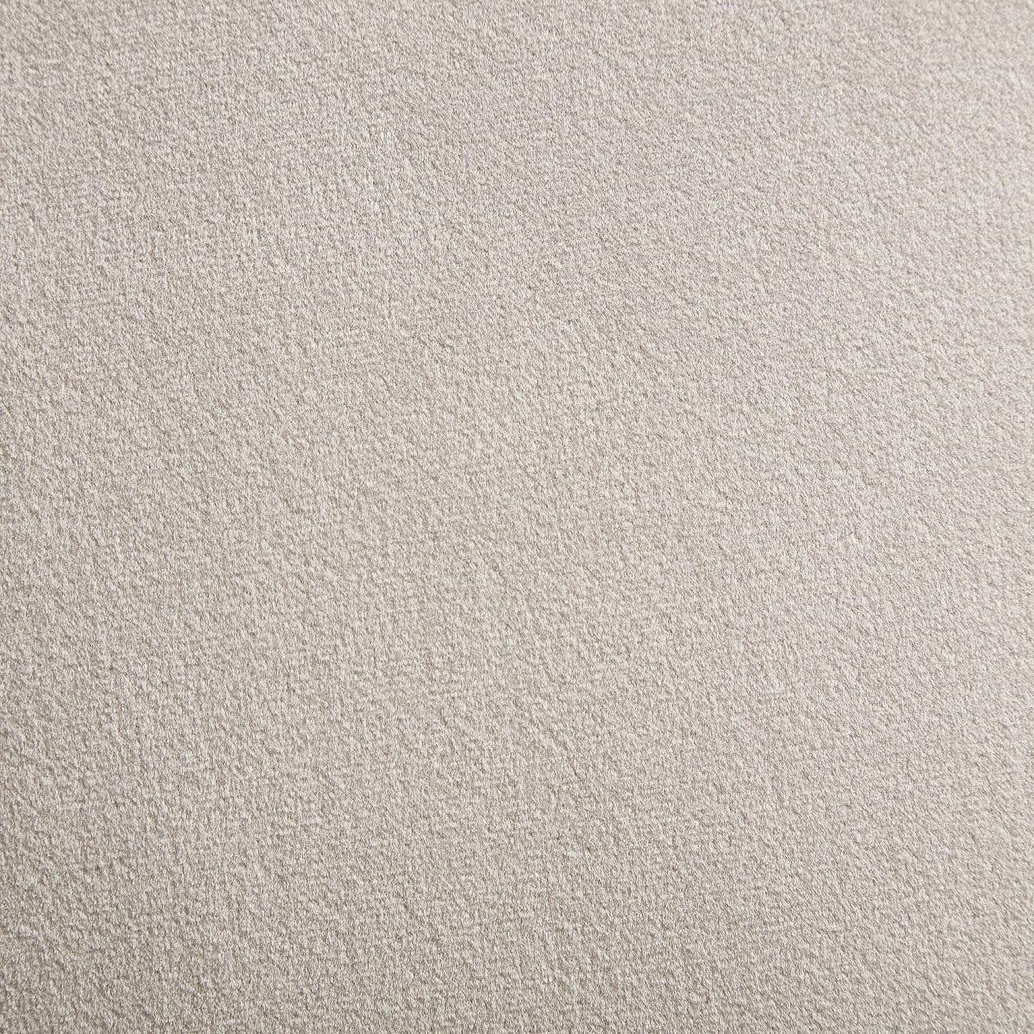 Habitat - Fauteuil pivotant matelassé en Tissu et métal chromé - Crème Andrew