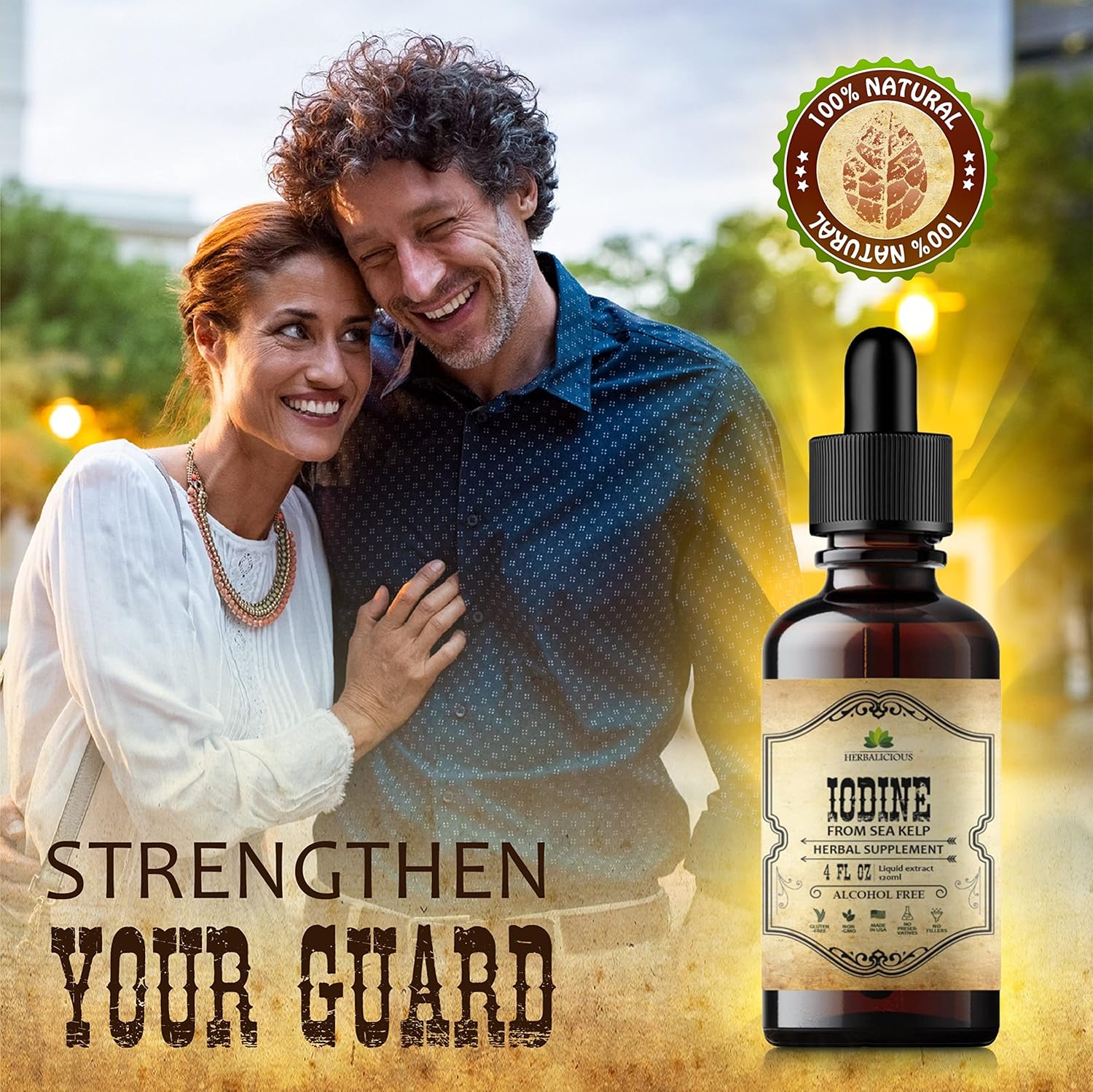 Iodine Drops – Natural Iodine Liquid from Sea Kelp – Thyroid Supplement for Energy, Digestion & Immune Support – Organic Non-GMO Formula – 4 fl oz - Image 8