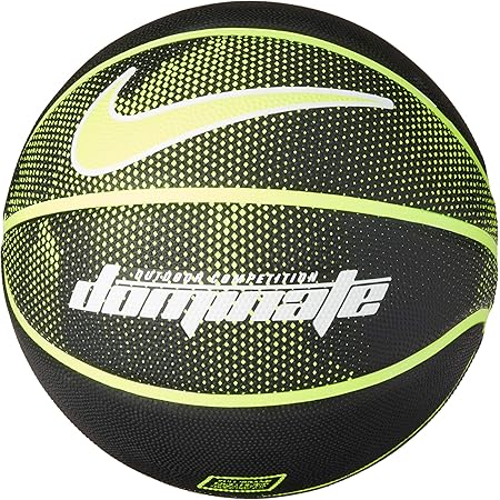 Amazon ナイキ バスケットボール ドミネート 8p ブラック ボルト 7号球 Bs3004 944 Nike ナイキ ボール