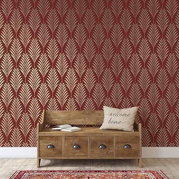 Fern Pattern Wall Stencil for Painting - DIY Home Decor Projects Stencils