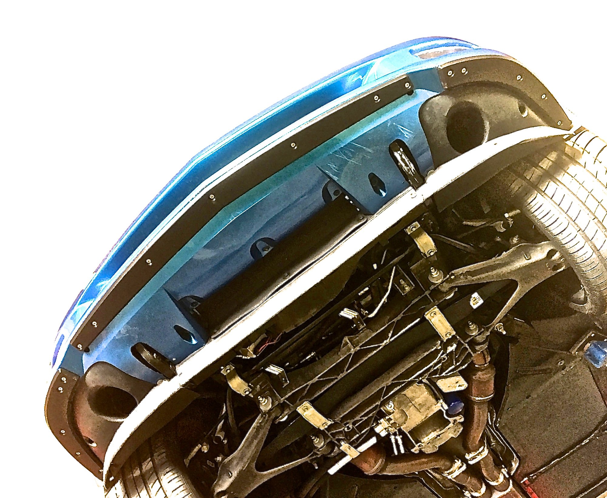 ProTEKt C6 Corvette Z06 / GS Front Bumper Protection Skid Plates