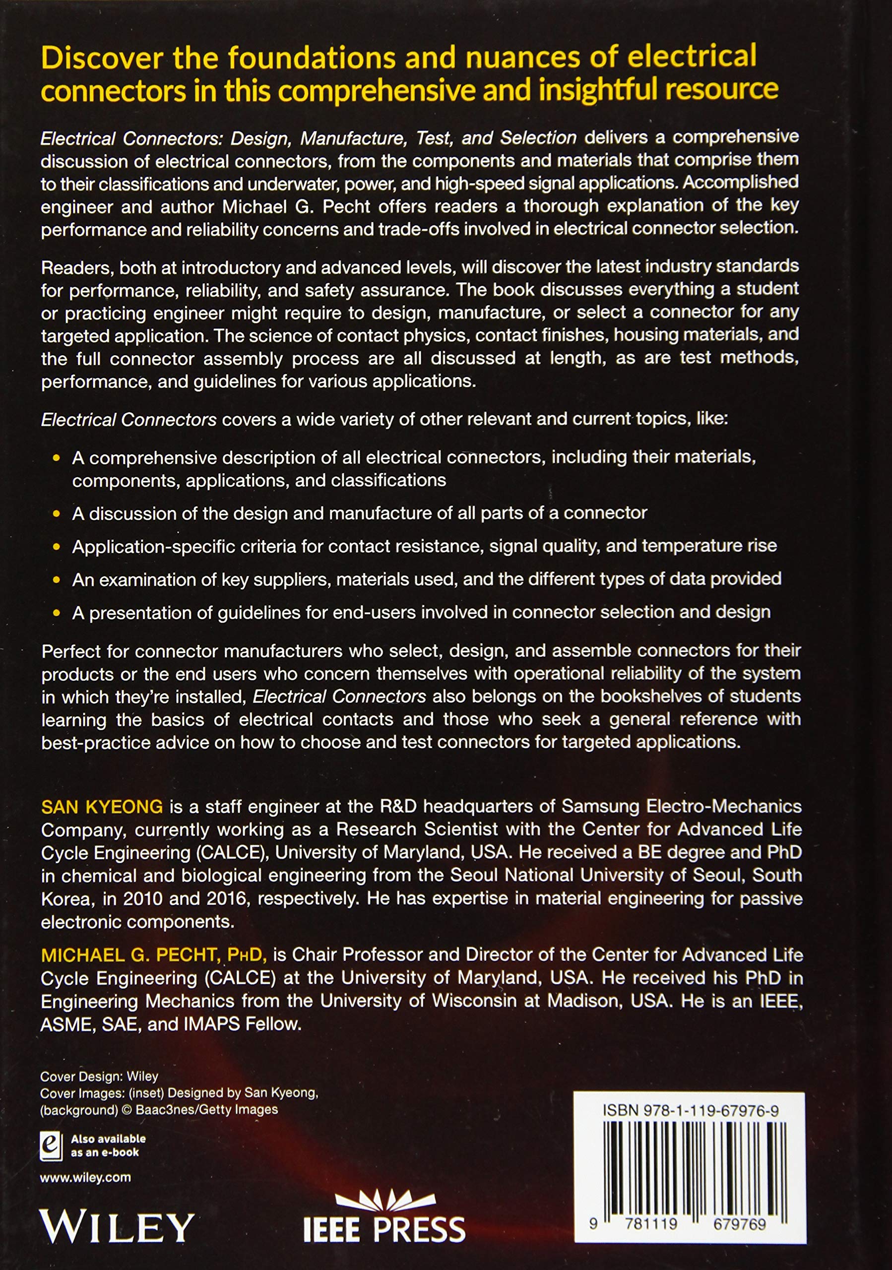 Electrical Connectors: Design, Manufacture, Test, and Selection (IEEE Press)