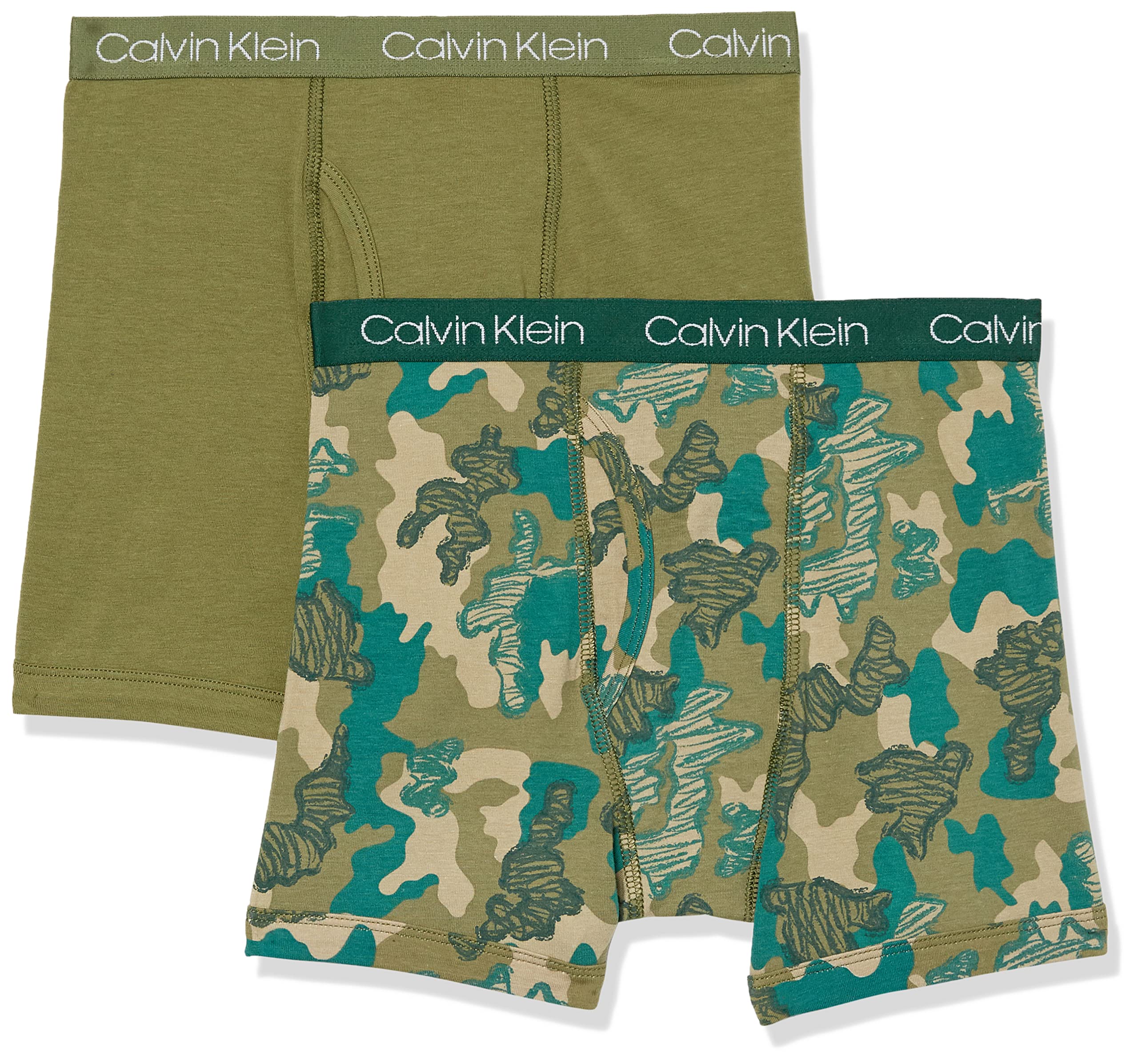 boys Modern Cotton Boxer Brief Underwear 2-pack