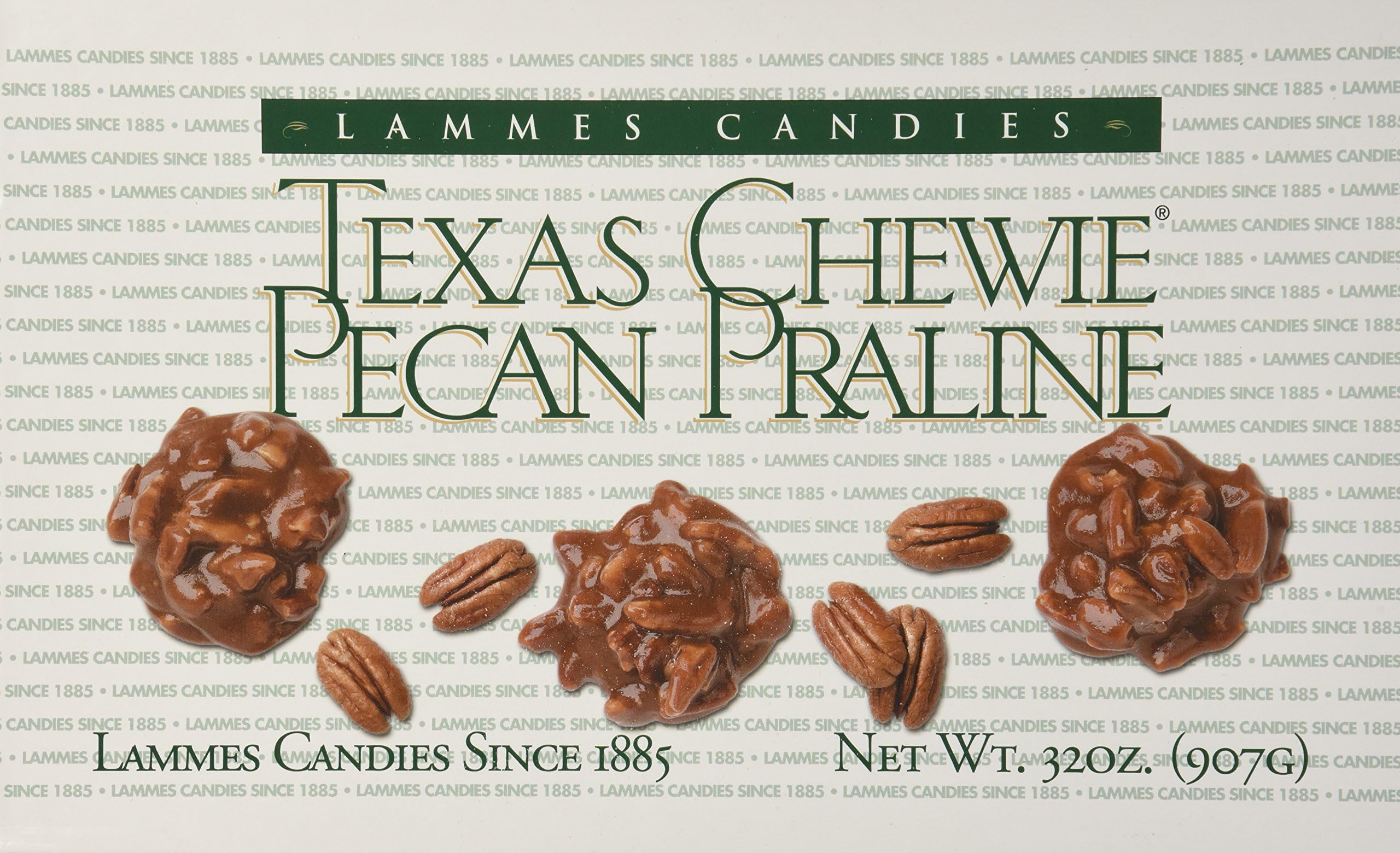 Texas Chewie Pecan Pralines, 32 Oz Box