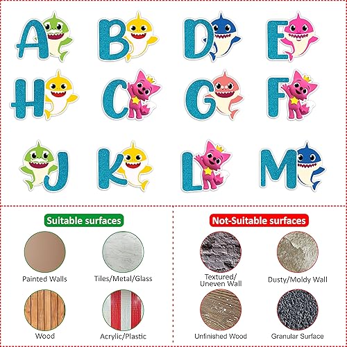 Miniatura 5 de Seyal® BBY Shrk A - Z - Adhesivo decorativo para pared