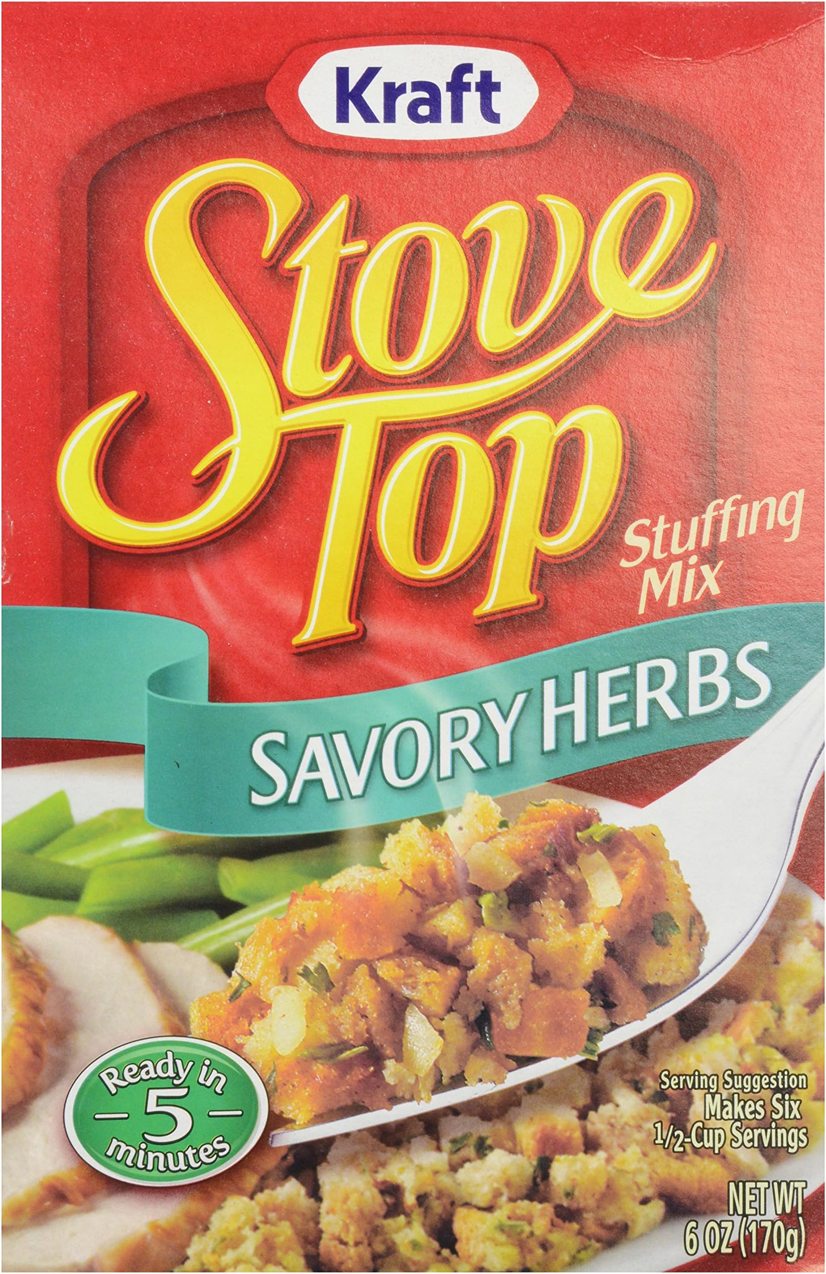 Stove Top Savory Herb Stuffing Mix, 6 oz