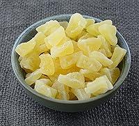 Vista 3 de Piña seca Tidbits (trozos) de 24 onzas – Piña seca Tidbits mejor para aperitivos y hornear ligeramente cubierta de azúcar, bajo en sodio, sin