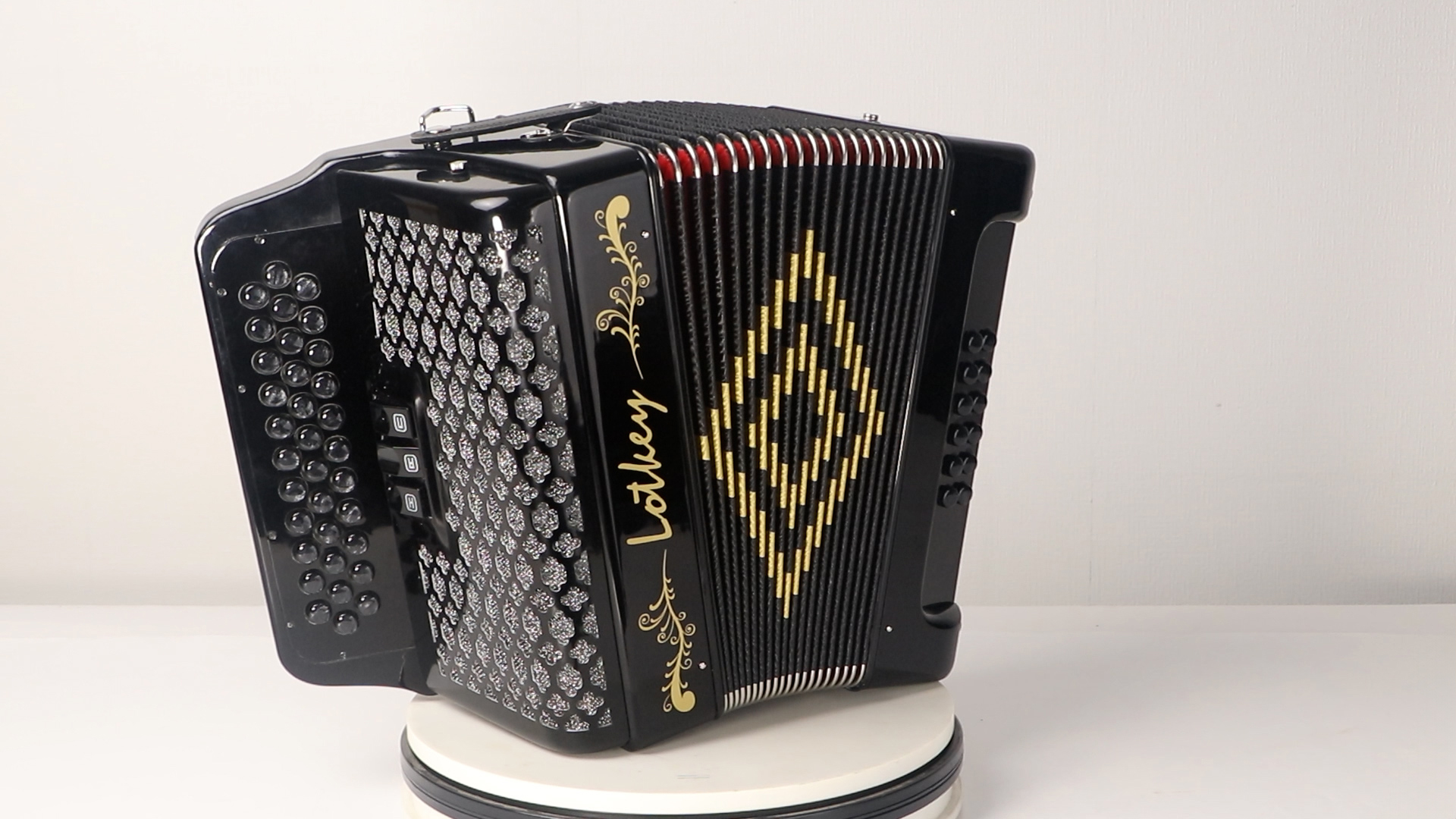 Amazon.com: Lotkey 34 Key Diatonic Accordion, 3412 Multi Tone