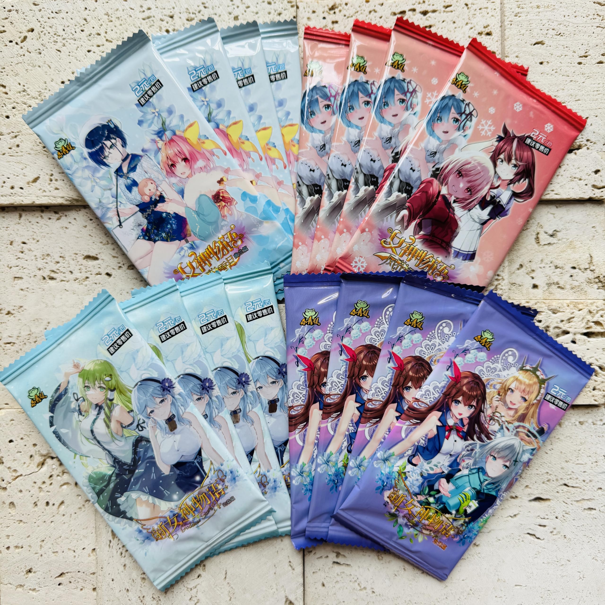 Amazon.com: 96PCS Goddess Story TCG Goddess Story Booster Box (NS