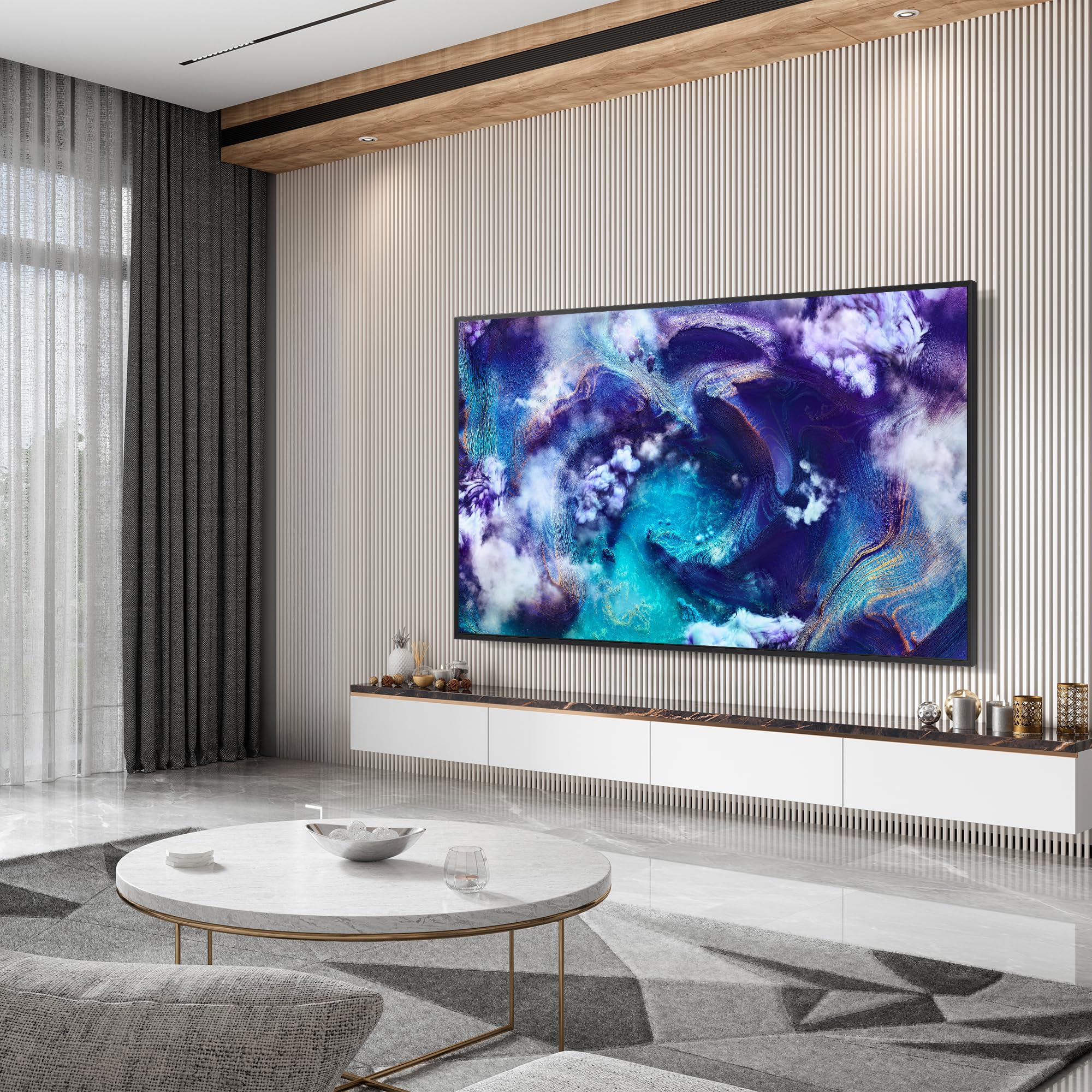 Samsung Neo QLED 8K Vision AI Smart TV 75'' QE75QN900FTXZT Mini LED, NQ8 AI Gen3 Processor,AI Upscaling, Glare Free, Dolby Atmos & OTS Pro, Meta lFrame Design, PACCHETTO INTRATTENIMENTO, 2025