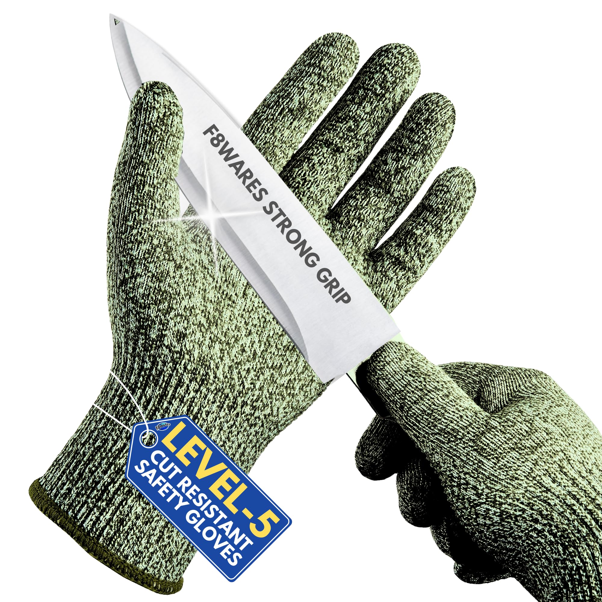 F8WARES Level-5 Protection Anti Cut Resistant Gloves - Safety Gloves - Kitchen/Gardening Work Gloves - Safety Gloves for Men Industrial - Cut Proof & Multipurpose Working Gloves Standard Large Size (B0CVGYZPJP) Amazon Price History, Amazon Price Tracker