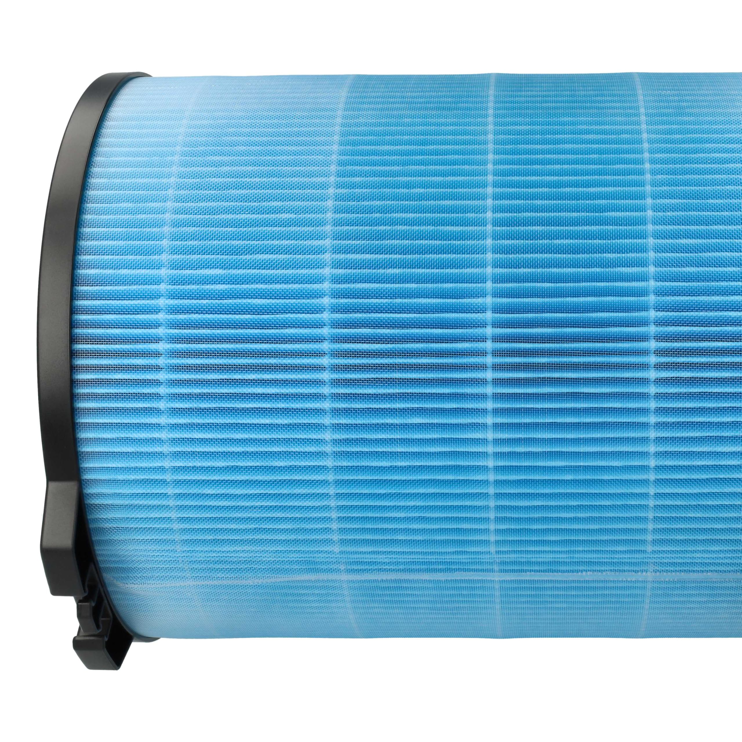 vhbw 4 x filtr H12 kompatybilny z Hoover H-PURIFIER 500, HHP75CAH001, HHP75CAH011 oczyszczacz powietrza, wbudowany filtr z węglem aktywnym