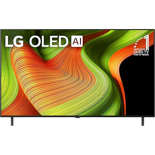 LG 55-Inch Class OLED AI 4K B5 Series Smart TV w/Dolby Atmos, Dolby Vision, HDR10, AI Super Upscaling 4K, Filmmaker Mode, Wow Orchestra, Alexa Built-in (OLED55B5PUA.AUSZ, 2025)