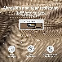 Vista 7 de Mardingtop 75L Military Internal Frame Backpack for Men, Cordura Tactical Backpack with Recco for Snowboarding,Hiking,Camping