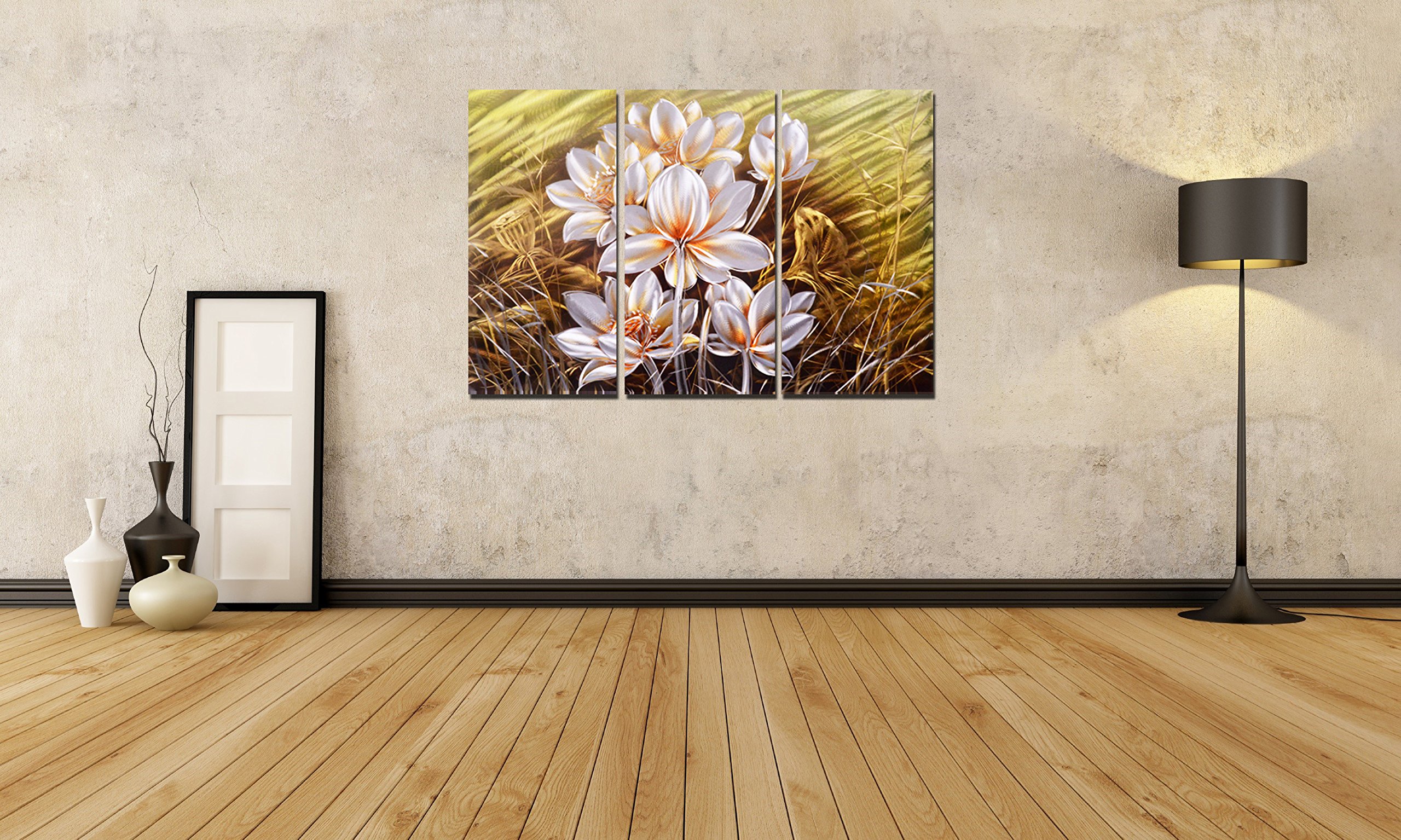 Amazon.co.jp: 【現代アート工房】 メタルアート 現代絵画 立体感の