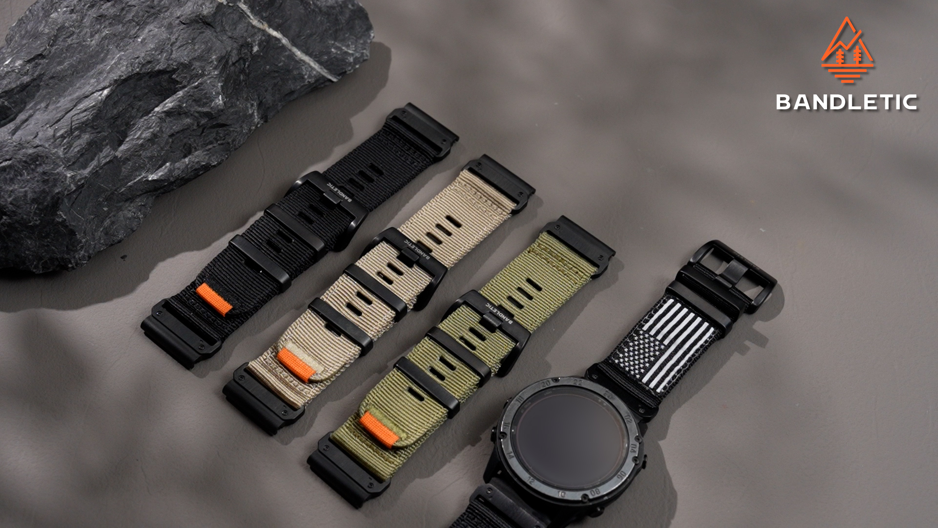MYSNBKN 26mm Quick Fit Armband für Garmin Fenix 7X Pro/Fenix 7X/Fenix