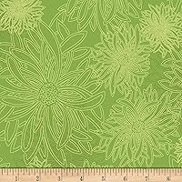 Vista 7 de Art Gallery Fabrics Galería de Arte Elementos Florales Tela Haze Azul Aqua