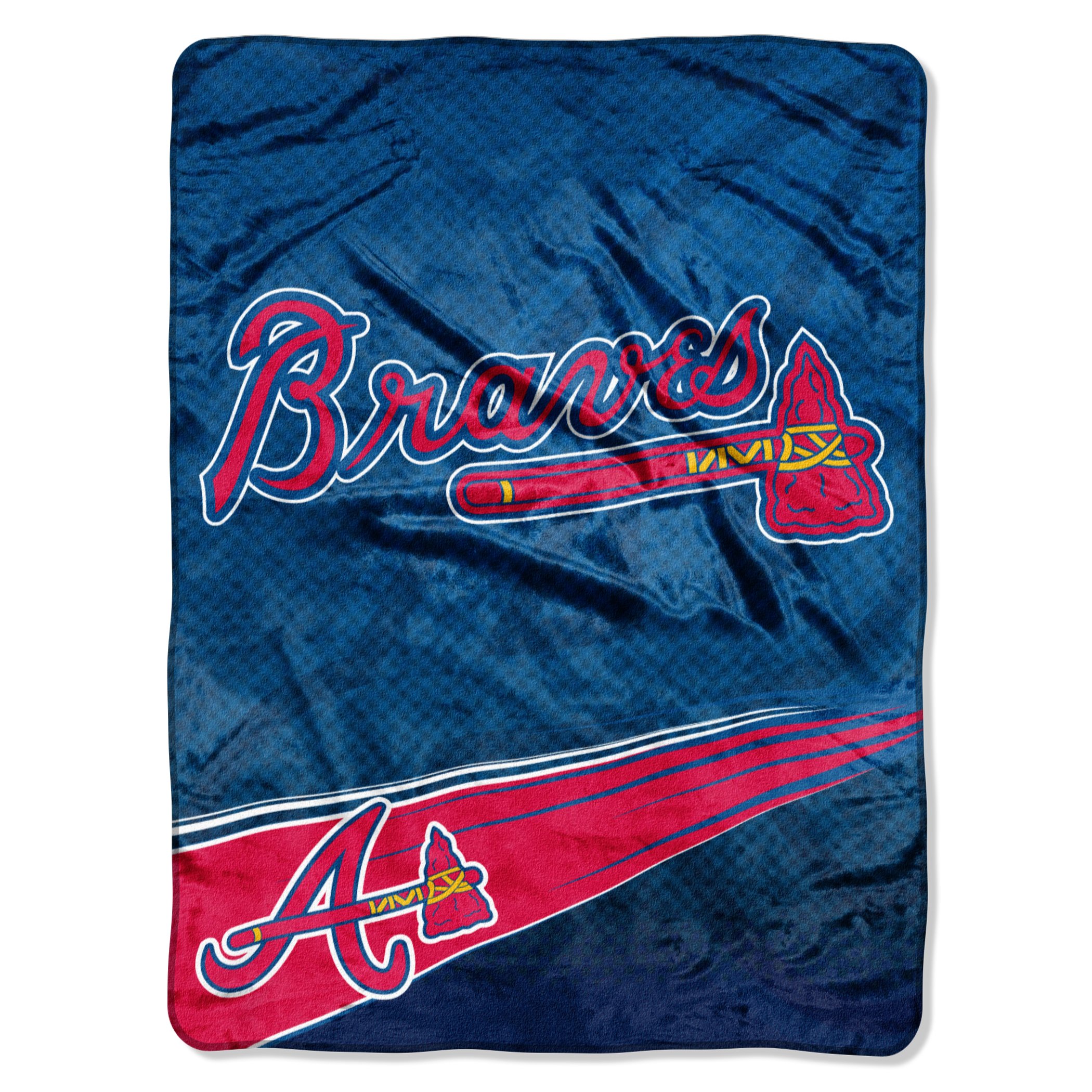 Officially Licensed MLB Speed Raschel Throw Blanket, Soft & Cozy, Washable, Throws & Bedding, 60" x 80"