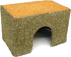Rosewood Naturals Carrot Cottage Rabbit House, Large