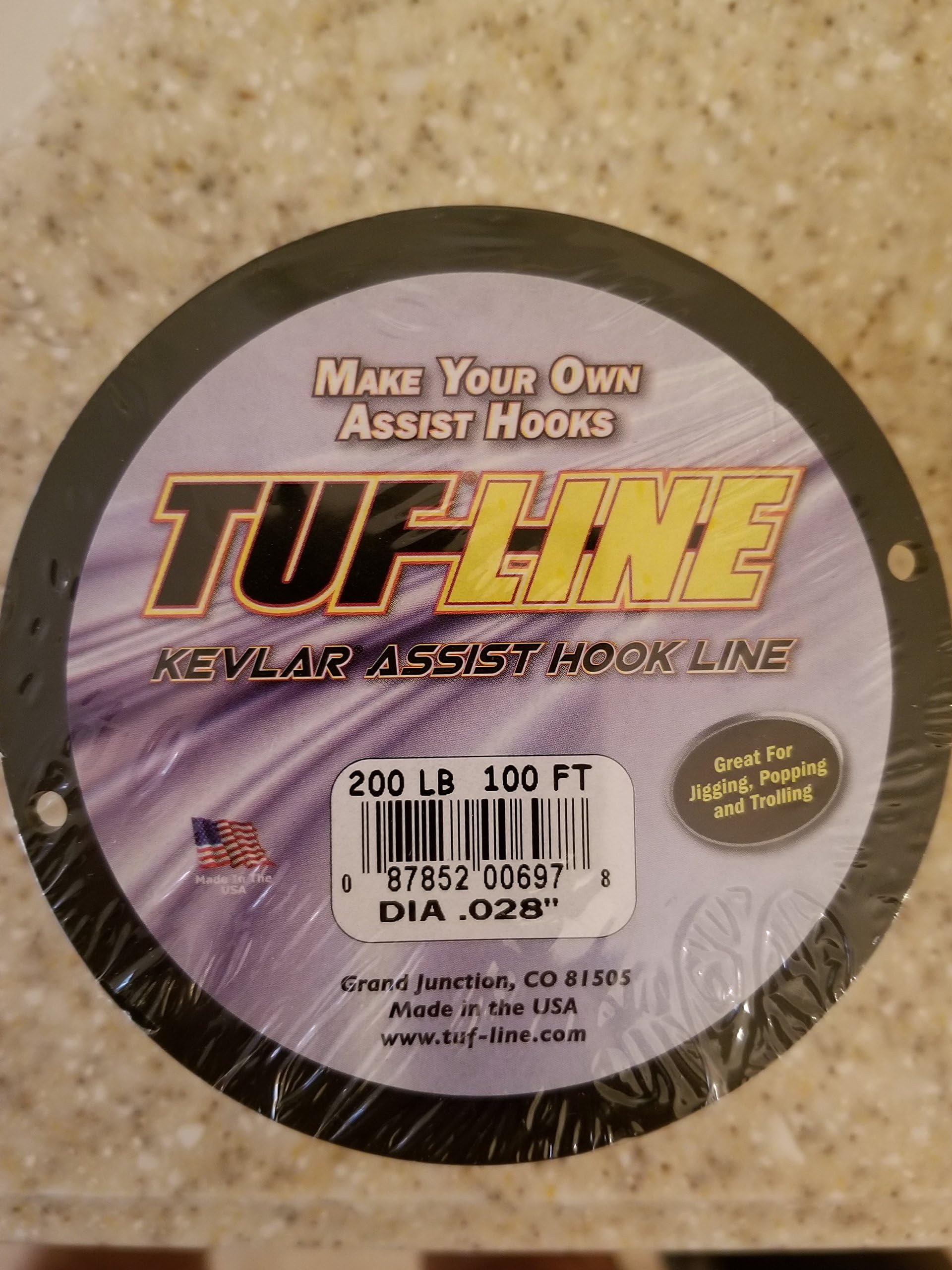 Tuf Line Kevlar Assist Hook 100 yd Fishing Line