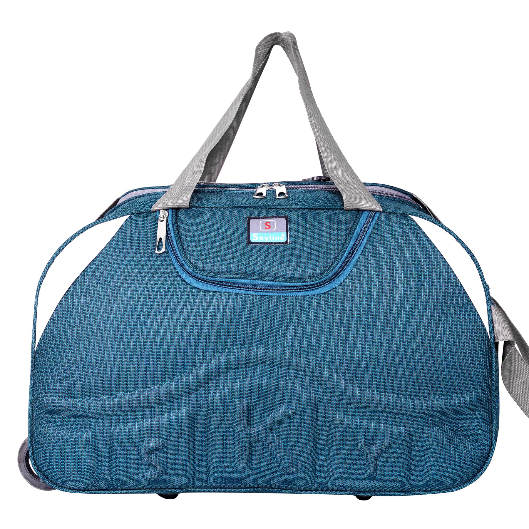 Skyline 60L Travel Duffel Bag with Wheels | Versatile & Spacious for Men & Women-image-34