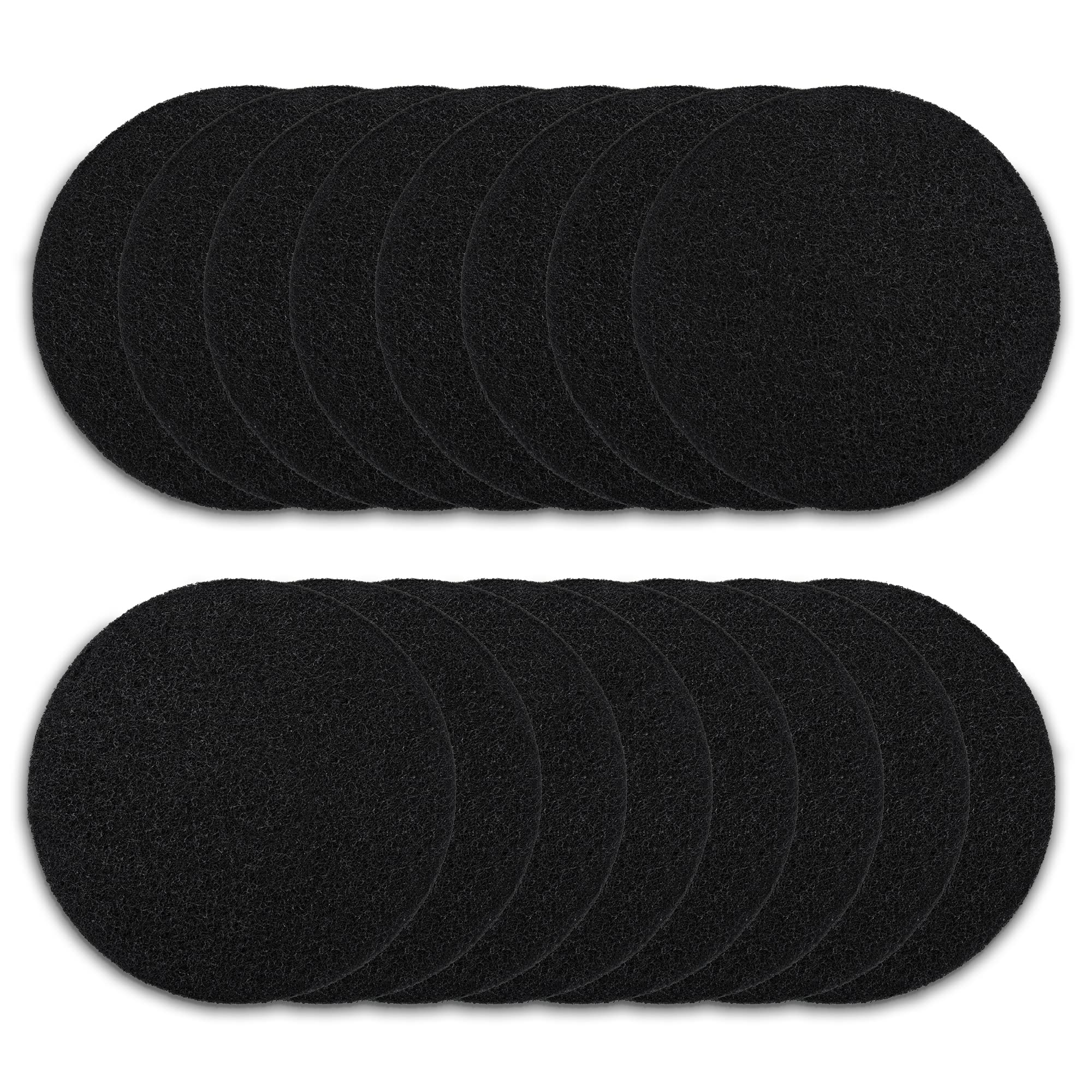 MyLifeUNIT Charcoal Filter for Compost Bin Kitchen, 16 Pack Compost Pail Replacements Filter (6.7 inches)