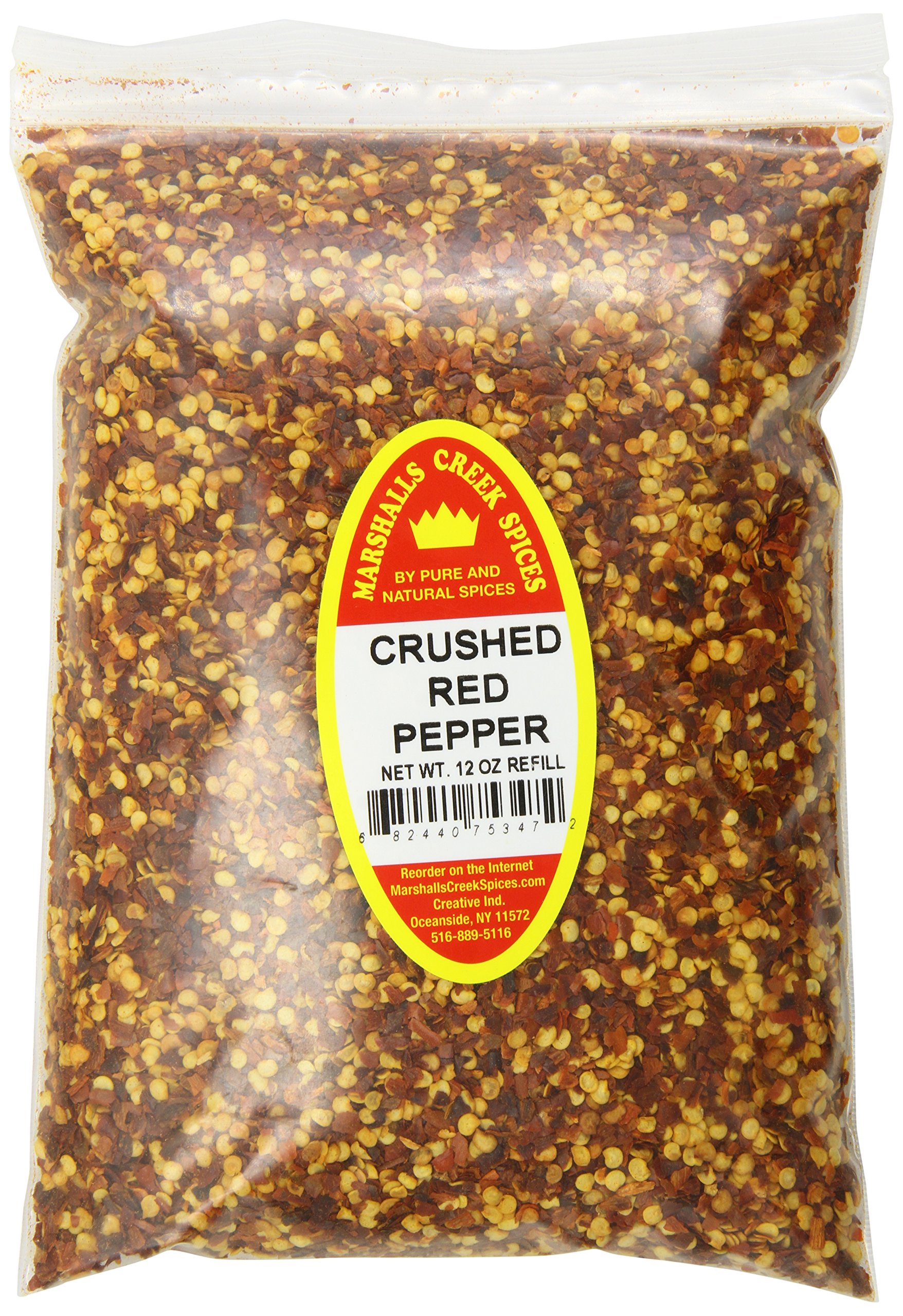 Marshall?s Creek Spices X-Large Refill Crushed Red Pepper, 12 Ounce