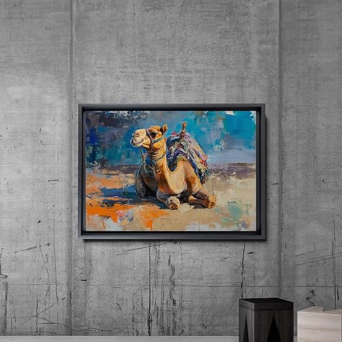 Miniatura 5 de Camel Art Print Camel Wall Art Camel in the Desert Print Domesticated Animal Wall Art camel in desert, Modern Home Decor, Canvas Wall Art, Canvas