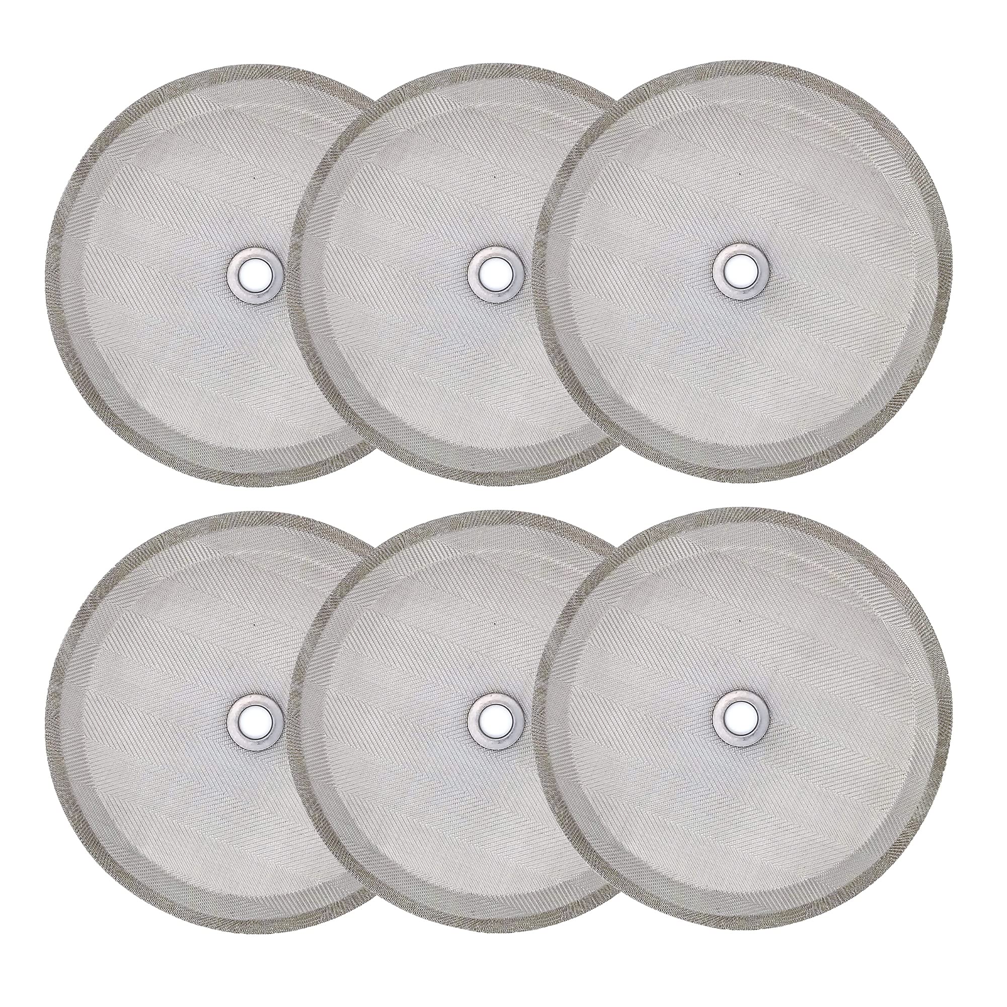 Buy 6 Pieces French Press Filters Screen, 4 Inch Stainless Steel Mesh