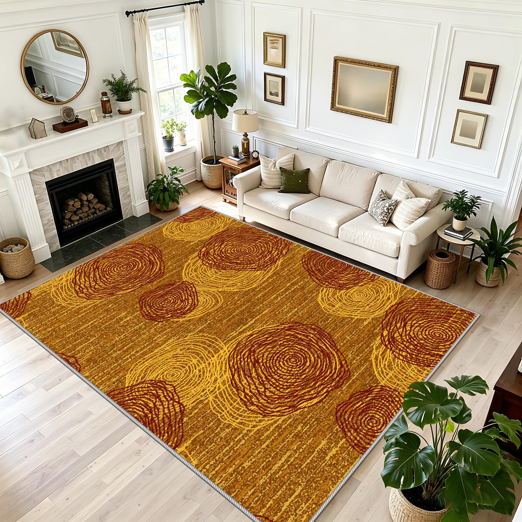 Tapis chambre et salon 180x200cm descente de lit douce et antidérapante pour pieds au chaud