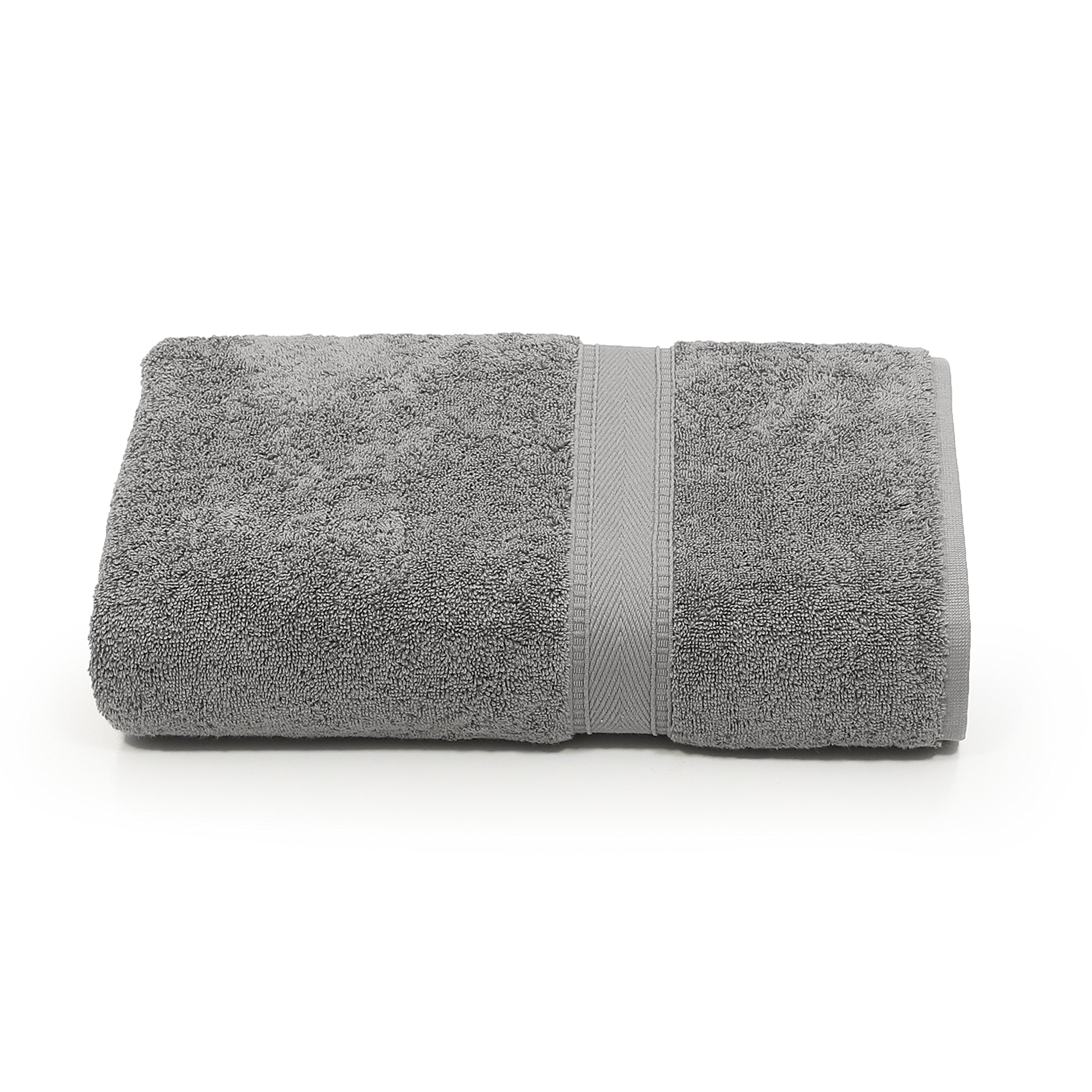 Linum Home Textiles SN96-1BT Bath Towel, Dark Grey 6PK