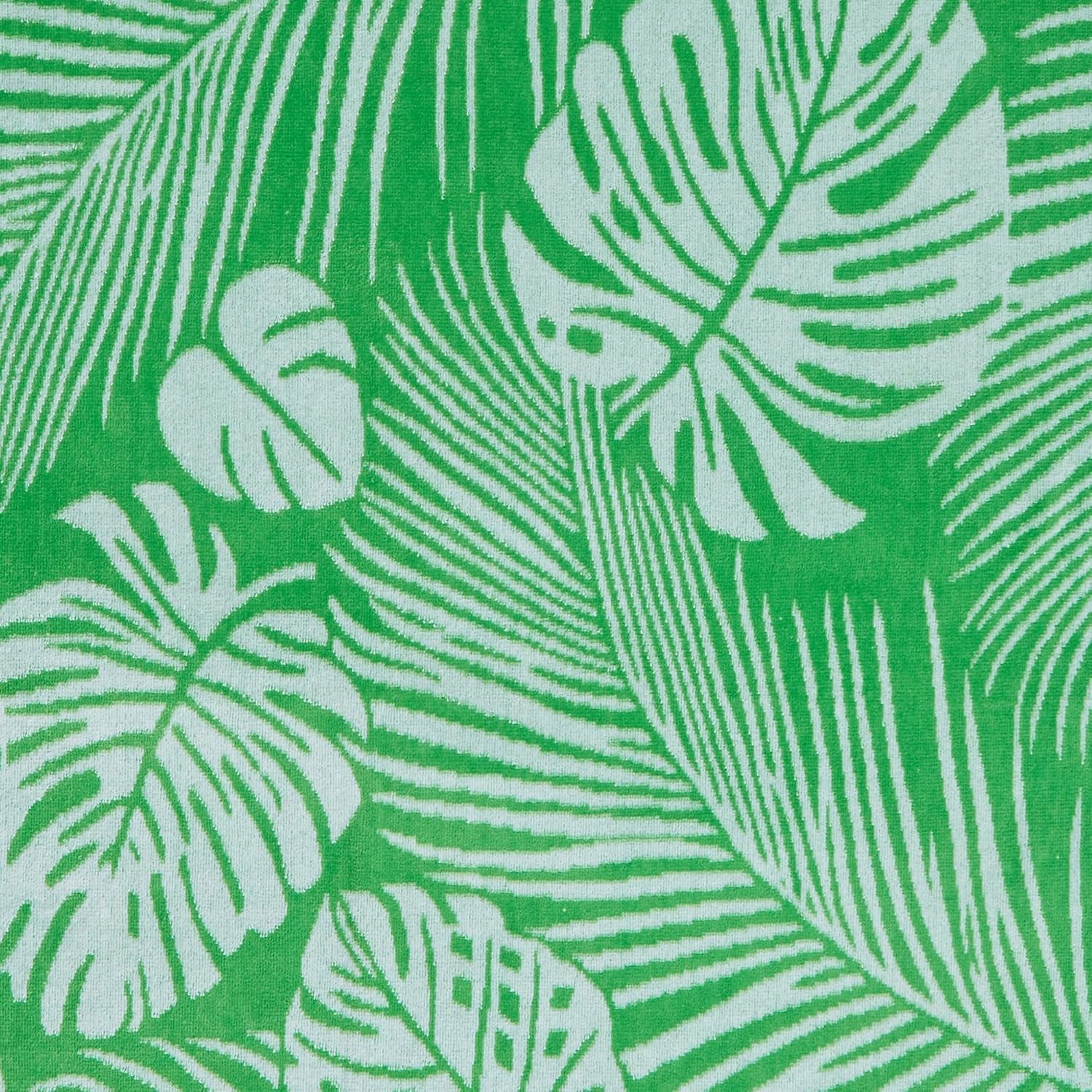 Great Bay Home 4 Large Beach Towels | Palm Beach Towels for Kids and Adults | Absorbent Velour Pool Towels with 100% Cotton | Lightweight Quick Dry Beach Towel Pack