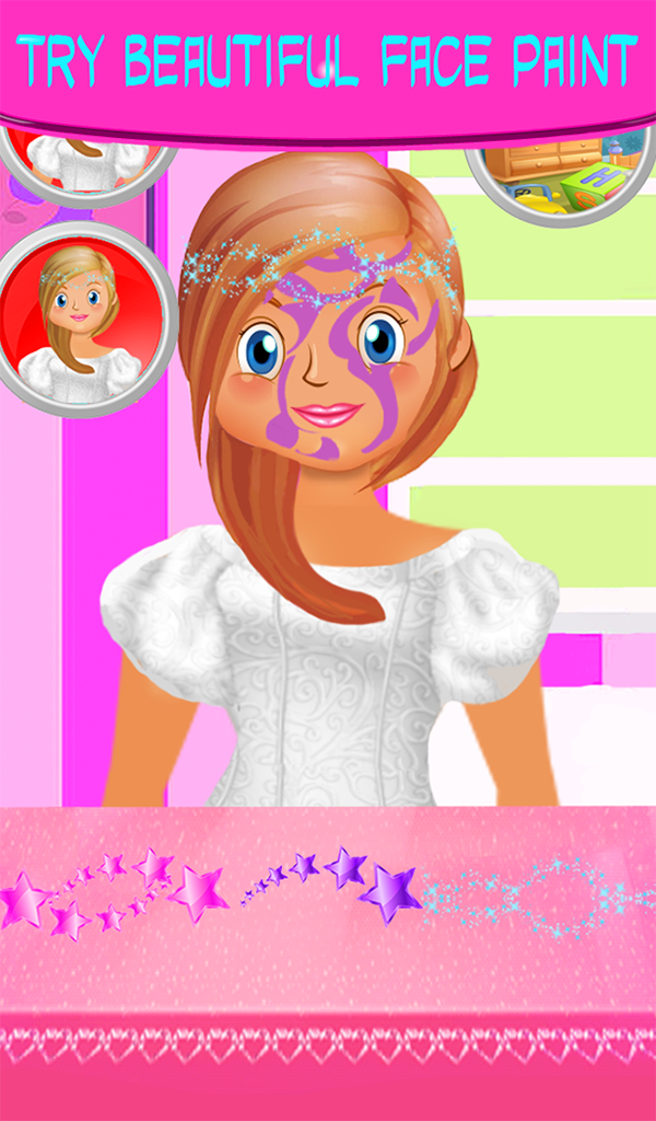 Face Paint Makeup Girls Makeover Game App on Amazon Appstore