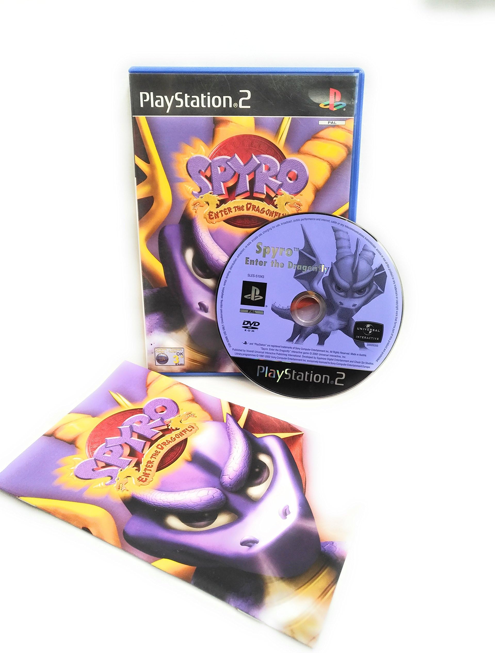 Sierra Playstation 2 SPYRO Enter The Dragonfly