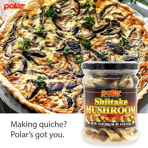 Miniatura 7 de MW Polar Champiñones Shiitake en frasco, listos para comer, fáciles, rebanados, saludables, ideales para pasta, ramen, quiche, tortilla, salteado,
