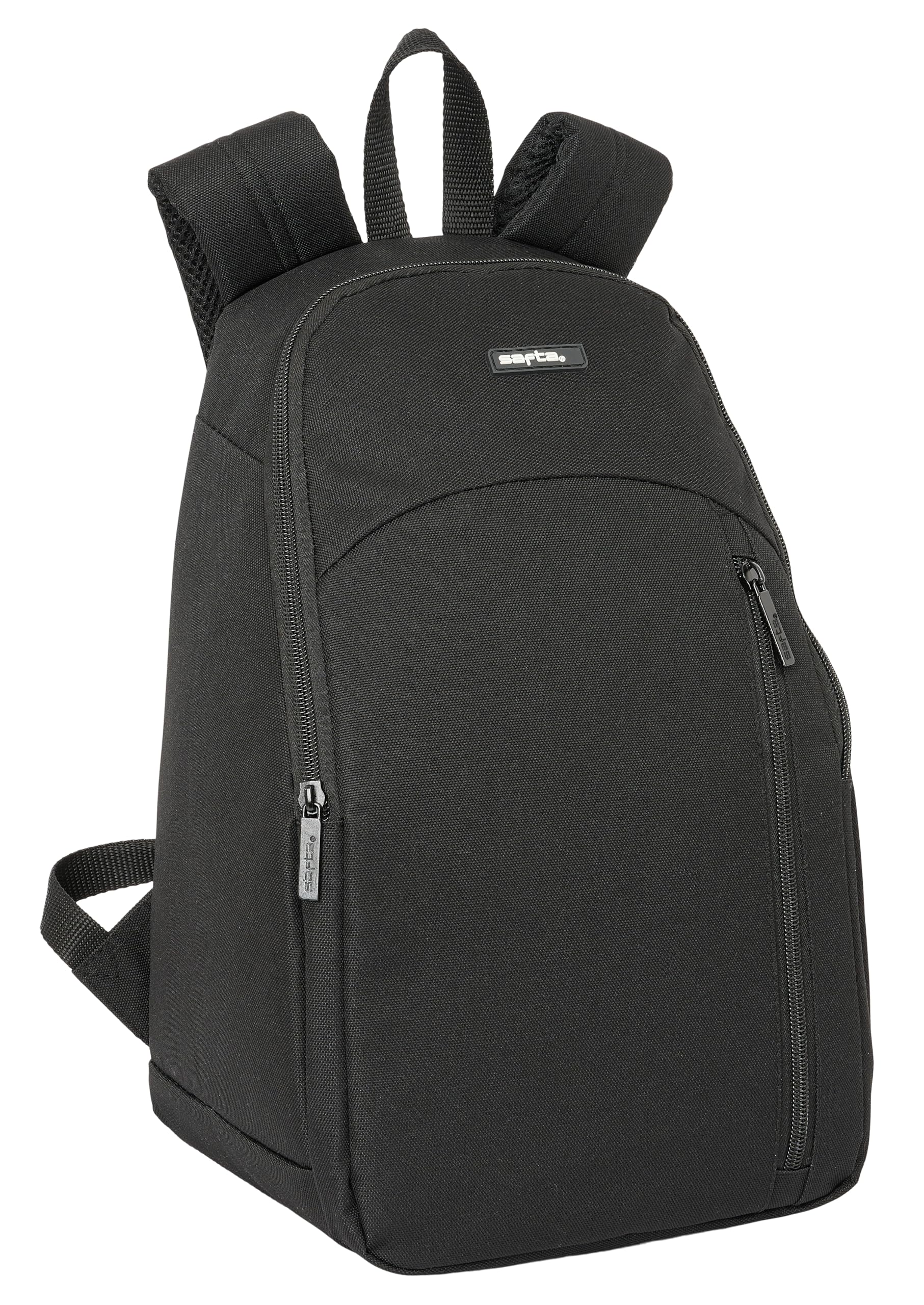 Safta - Mochila Nevera Waterproof, Nevera para Frío y Calor, Nevera Fácil de Transportar, Nevera Impermeable, Nevera para Excursión, 23x18x36 cm, Color Negro