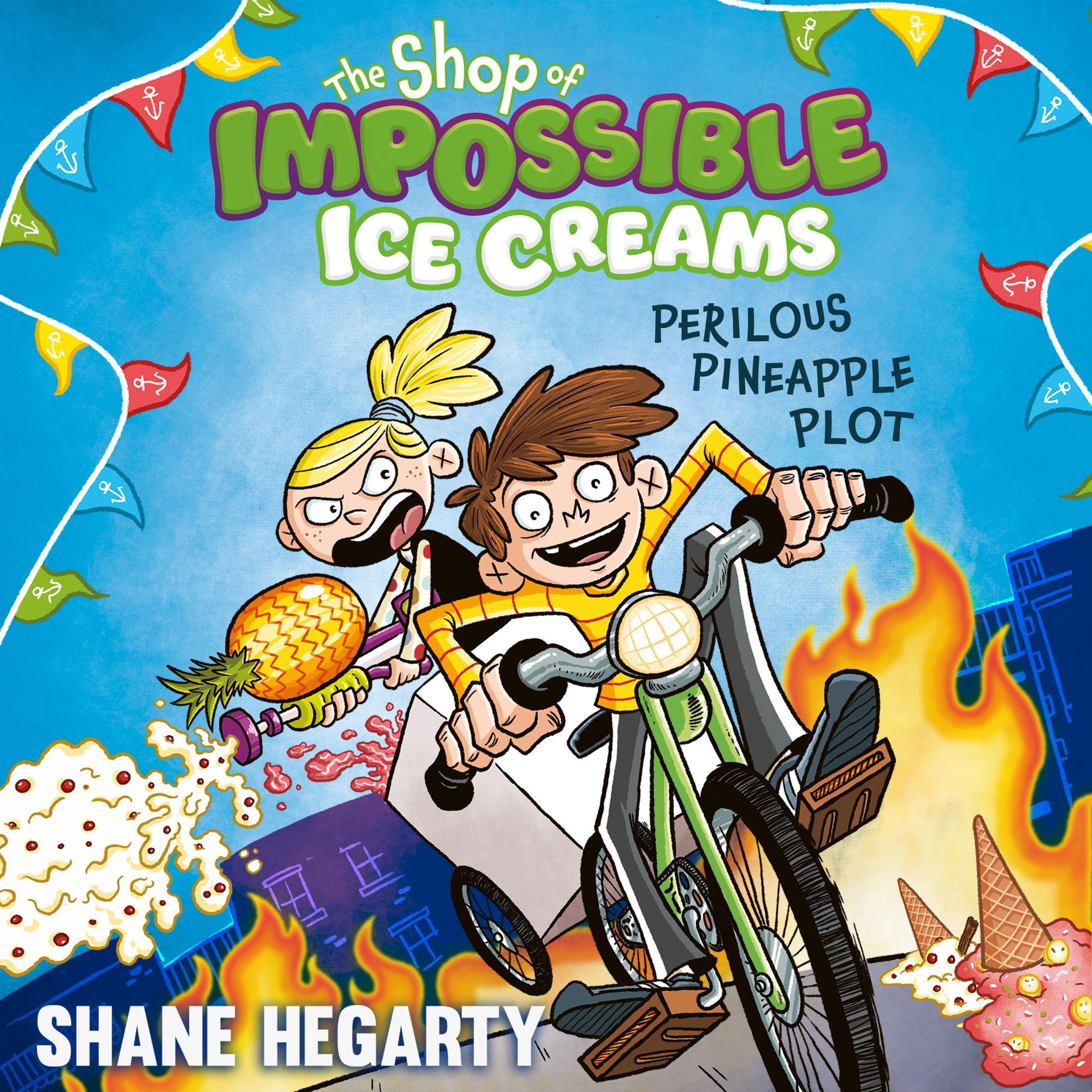 Cover art for The Shop of Impossible Ice Creams: Perilous Pineapple Plot