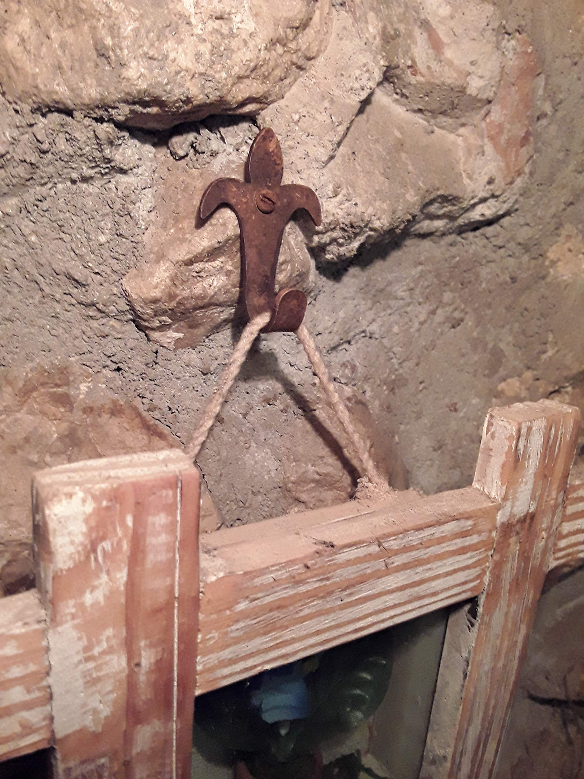 Set 15 Ganci Appendiquadri A Giglio Fiorentino - Oro 44 Mm Con Chiodi - Foto 6