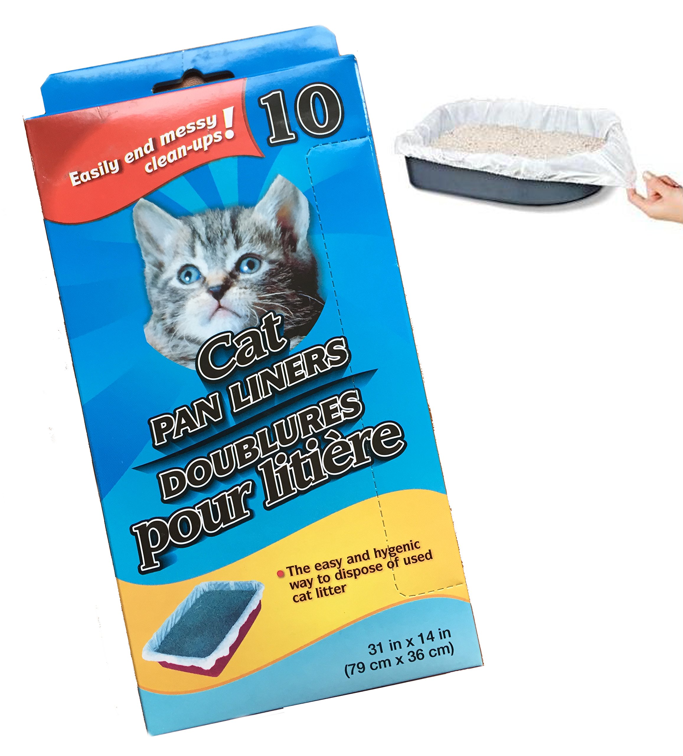 Wild Zu Fresh Cat Litter Box Pan Liners Heavy Duty