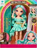 Rainbow High Be Dazzling - Celine Turquoise - Teal 28cm Fashion Doll with Bedazzling Tool, Sparkle Gems and Styling Accessories - 12