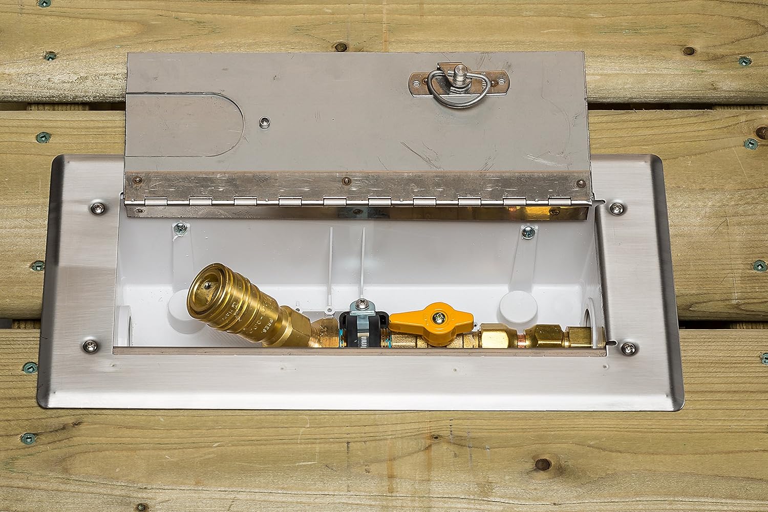 Frее Shірріng Ovеr $50 Burnaby Manufacturing VGP-WD-50 Wood Deck Versatile Gas Plug, 1/2, White