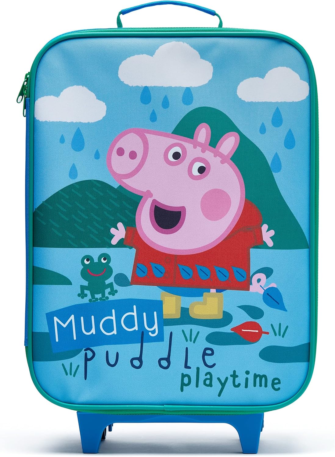 Buy Peppa Pig George Pig Blue Kids Trolley Bag at Ubuy Australia