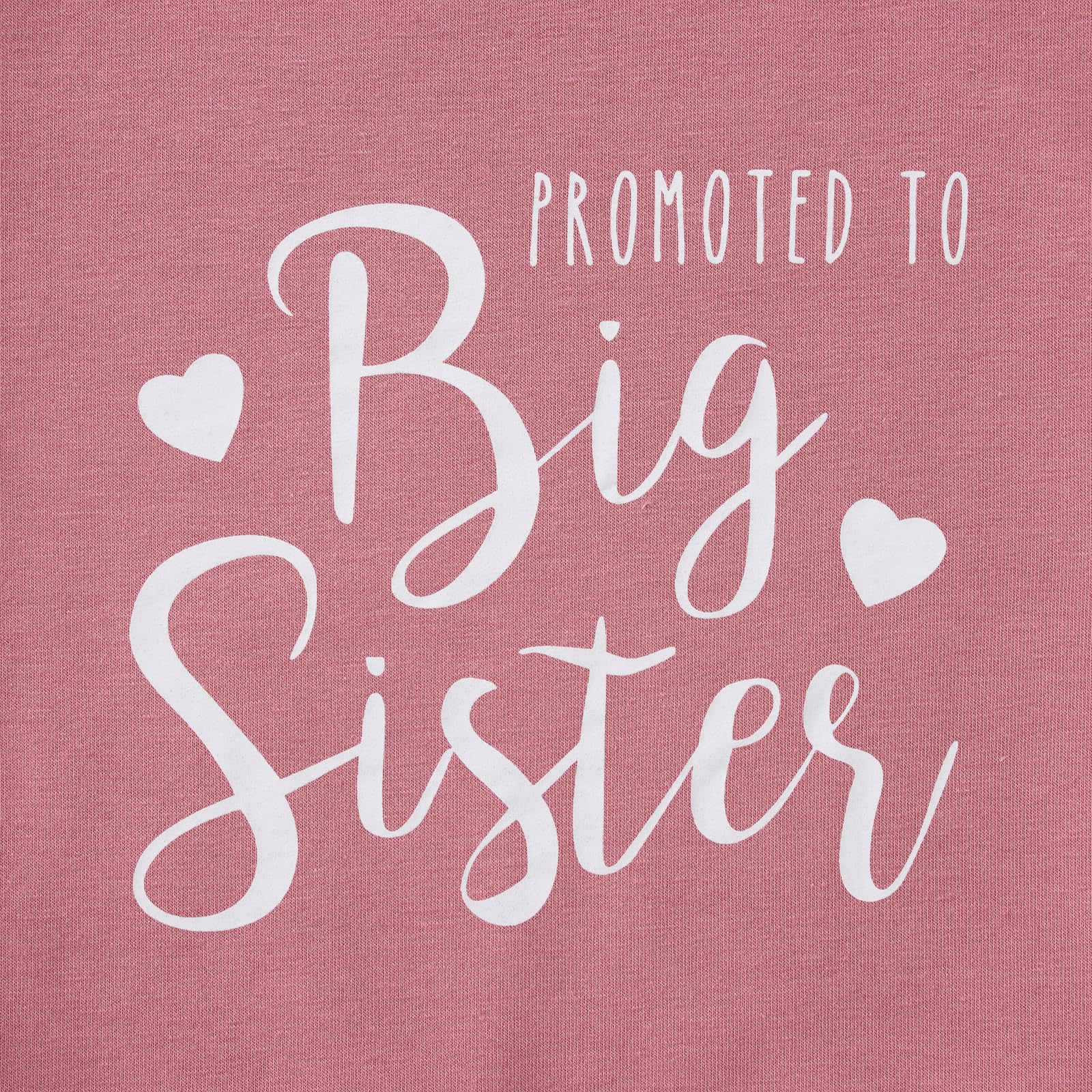 CM C&M WODRO Sudadera Big Sister Anuncio de Bebé Suéter Niñas Niños Camiseta de Manga Larga Promocionado a Hermana Grande Traje Recién Nacido Jersey Hermanos Ropa de Bebé Ropa Cálida para Niños